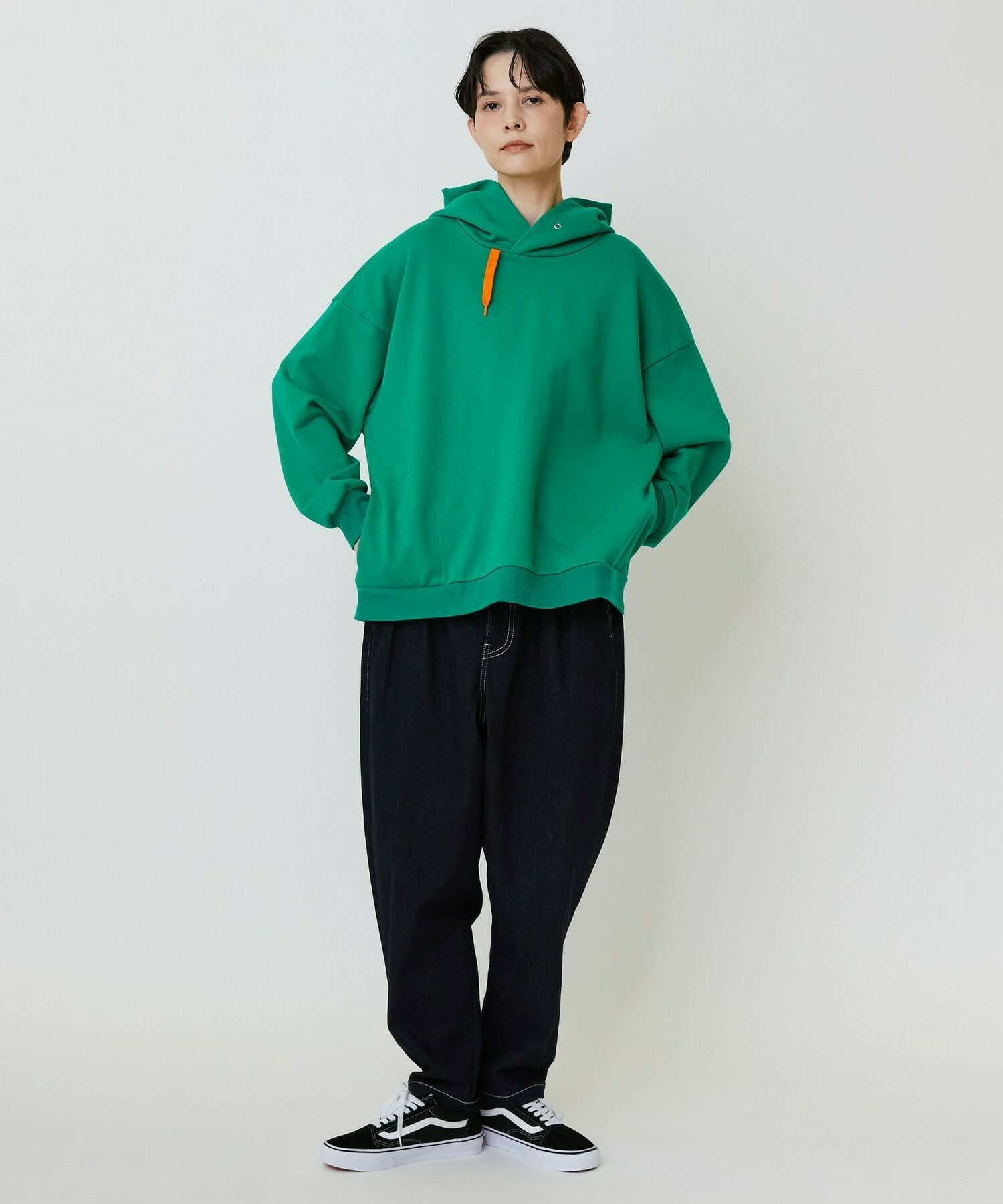 【FRAPBOIS PARK】フードパーキー パーカー 詳細画像 グリーン 12