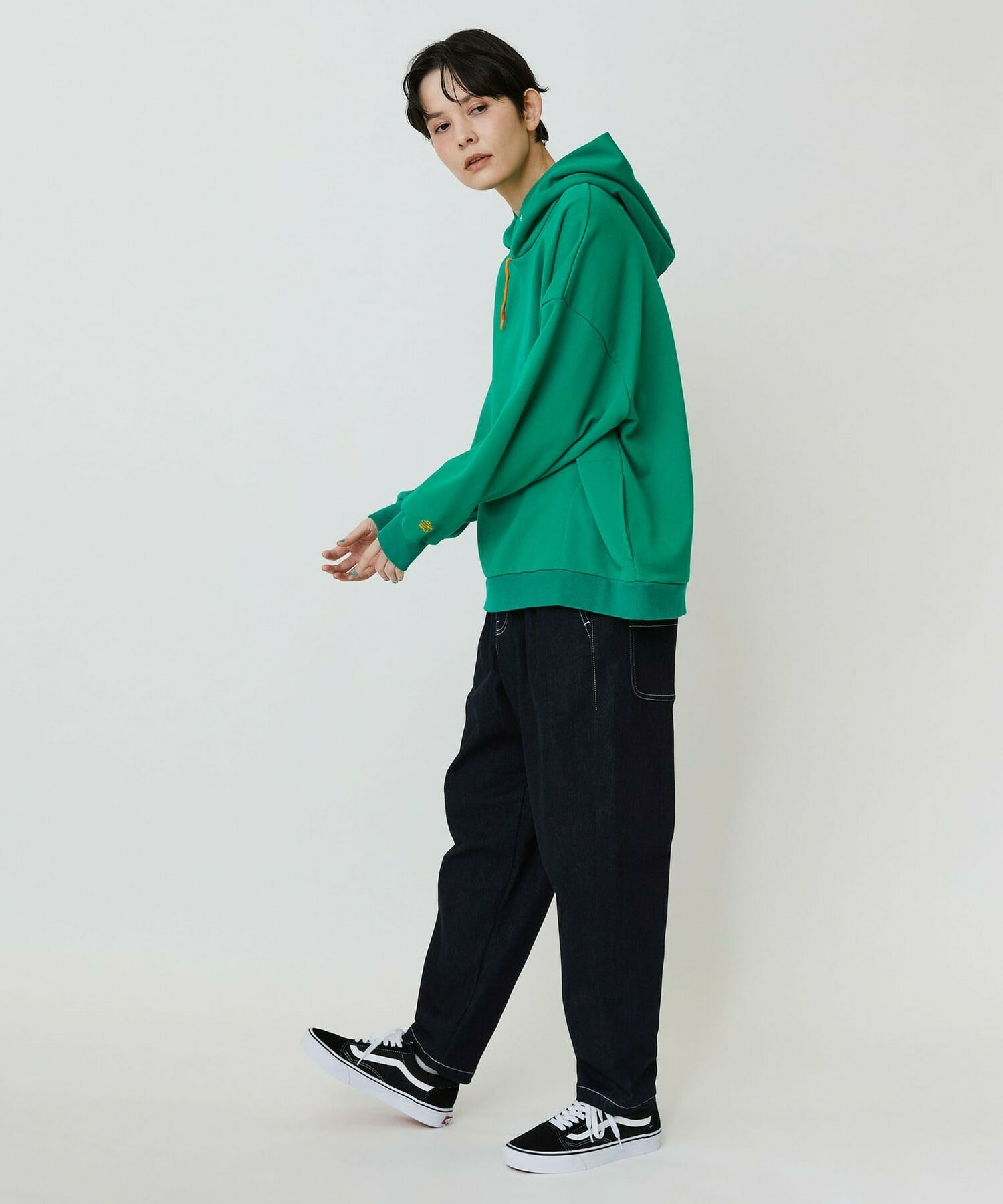 【FRAPBOIS PARK】フードパーキー パーカー 詳細画像 グリーン 13