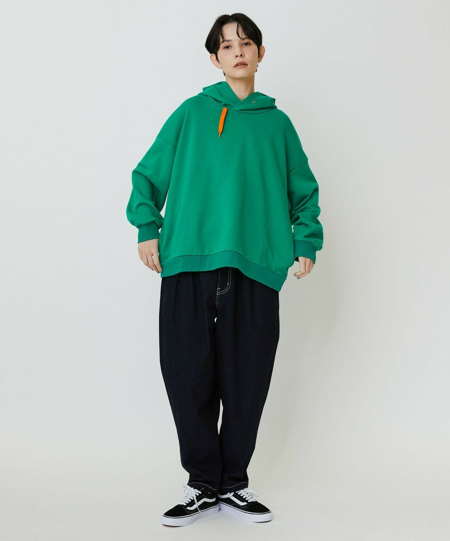 【FRAPBOIS PARK】フードパーキー パーカー 詳細画像 グリーン 16