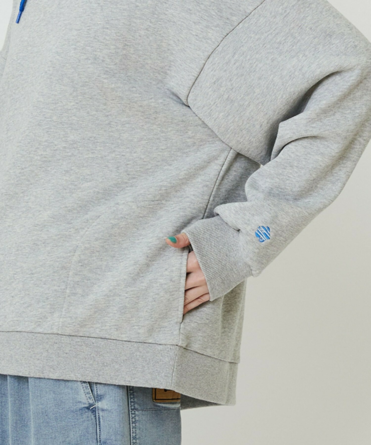 【FRAPBOIS PARK】フードパーキー パーカー 詳細画像 グリーン 4