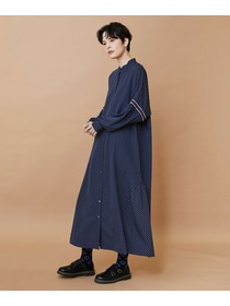 【FRAPBOIS】スプラッシュドット ワンピース 詳細画像 ネイビー 15