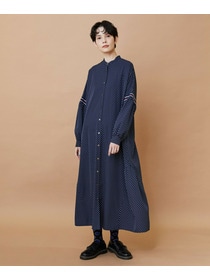 【FRAPBOIS】スプラッシュドット ワンピース 詳細画像 ネイビー 22