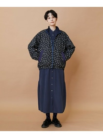 【FRAPBOIS】スプラッシュドット ワンピース 詳細画像 ネイビー 24