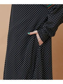 【FRAPBOIS】スプラッシュドット ワンピース 詳細画像 ネイビー 5