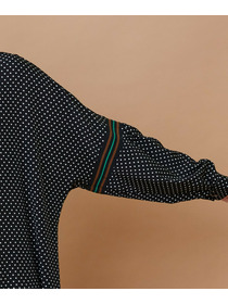 【FRAPBOIS】スプラッシュドット ワンピース 詳細画像 ネイビー 6