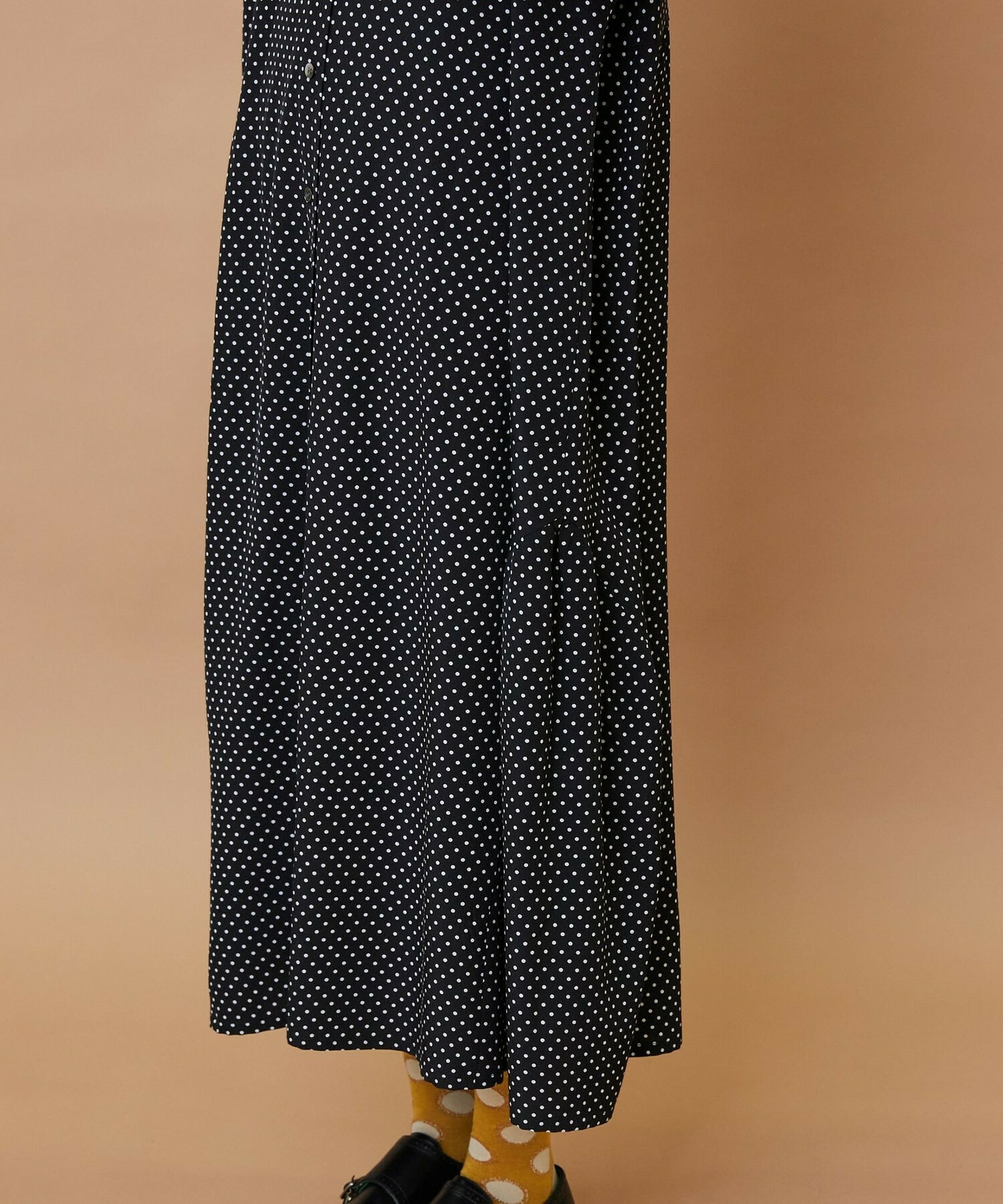 【FRAPBOIS】スプラッシュドット ワンピース 詳細画像 ネイビー 8