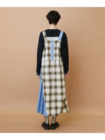 【FRAPBOIS】オンブレー ジャンパースカート 詳細画像 グリーン 10