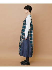 【FRAPBOIS】オンブレー ジャンパースカート 詳細画像 グリーン 12