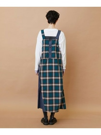 【FRAPBOIS】オンブレー ジャンパースカート 詳細画像 グリーン 13