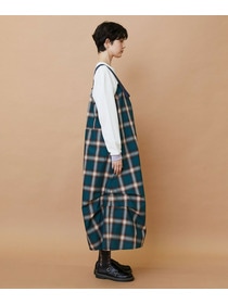 【FRAPBOIS】オンブレー ジャンパースカート 詳細画像 グリーン 14