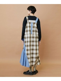 【FRAPBOIS】オンブレー ジャンパースカート 詳細画像 グリーン 2