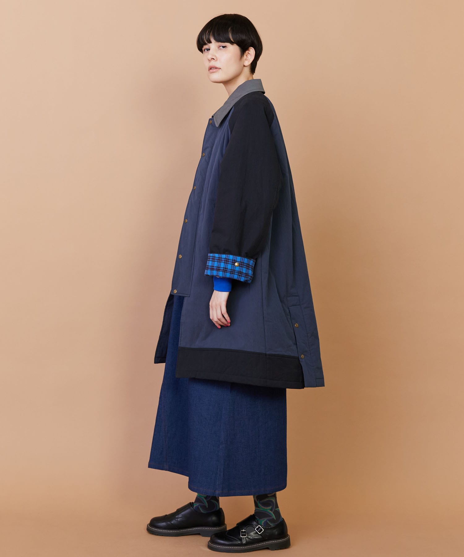 【FRAPBOIS】ジャスカータ ジャンパースカート 詳細画像 ネイビー 13