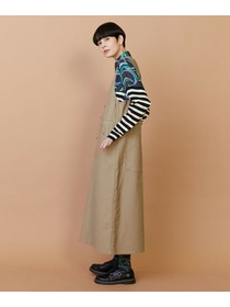 【FRAPBOIS】バックサテン ジャンパースカート 詳細画像 ベージュ 11