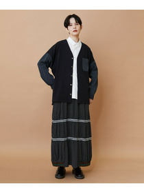 【FRAPBOIS】トーンギャバ シャツ 詳細画像 ブラック 14