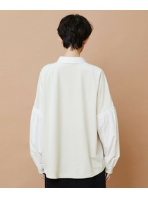 【FRAPBOIS】ベルベットシャツ 詳細画像 ブラック 2