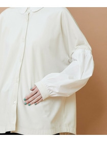 【FRAPBOIS】ベルベットシャツ 詳細画像 ブラック 3