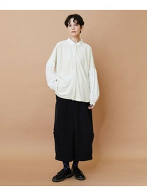 【FRAPBOIS】ベルベットシャツ 詳細画像 ブラック 5