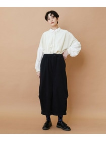 【FRAPBOIS】ベルベットシャツ 詳細画像 ブラック 9