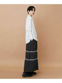 【FRAPBOIS】ニュースカラシャツ 詳細画像 ブラック 12