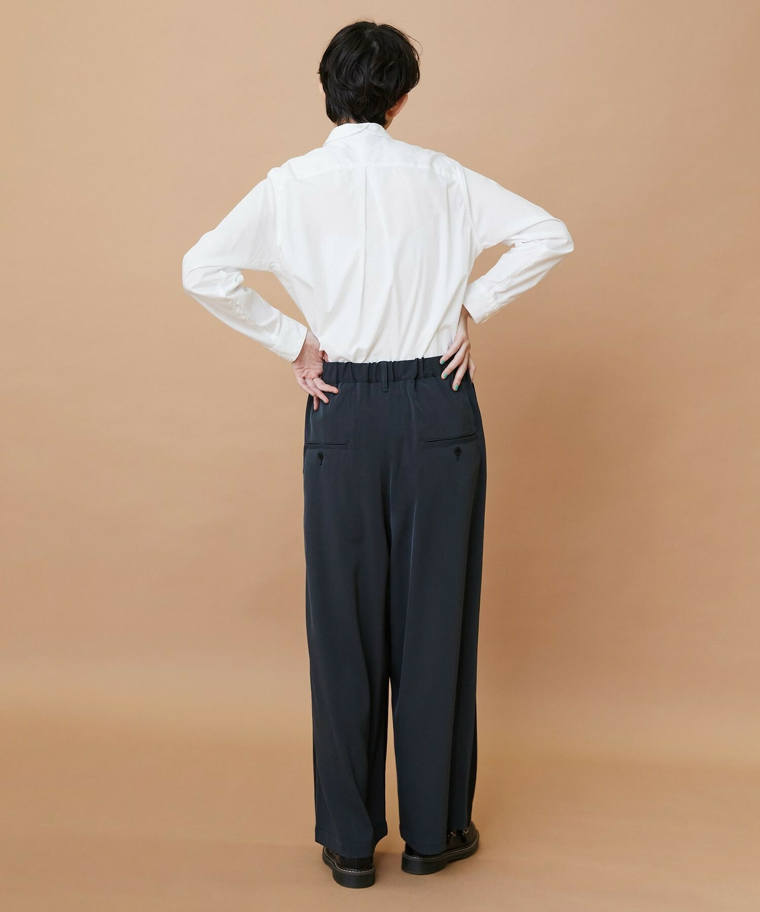 【FRAPBOIS】ニュースカラシャツ 詳細画像 ブラック 15