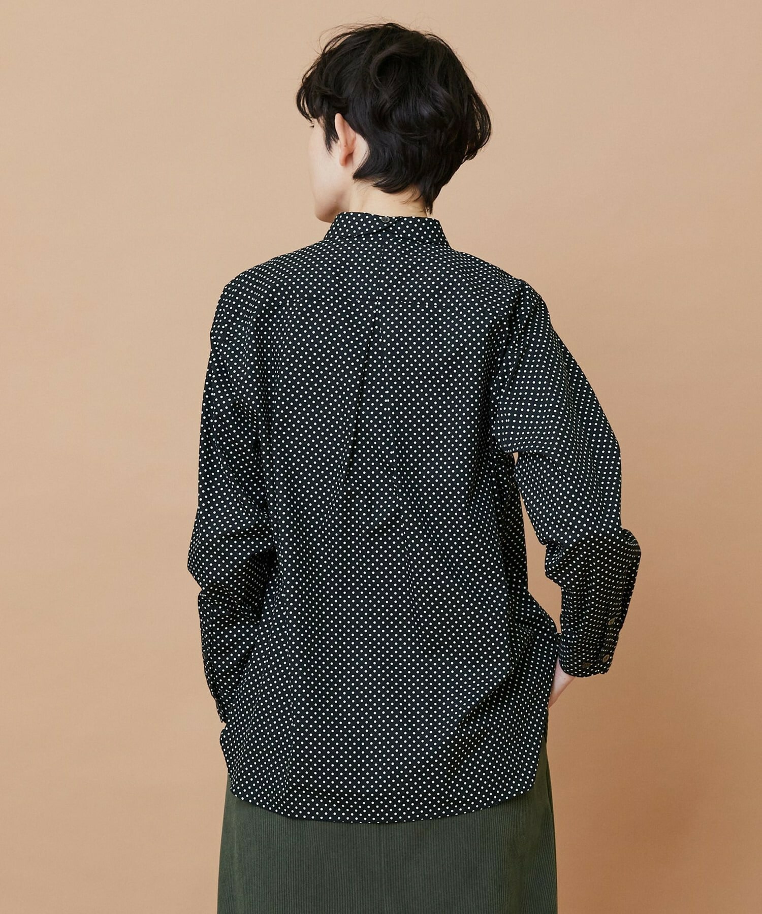 【FRAPBOIS】ニュースカラシャツ 詳細画像 ブラック 17