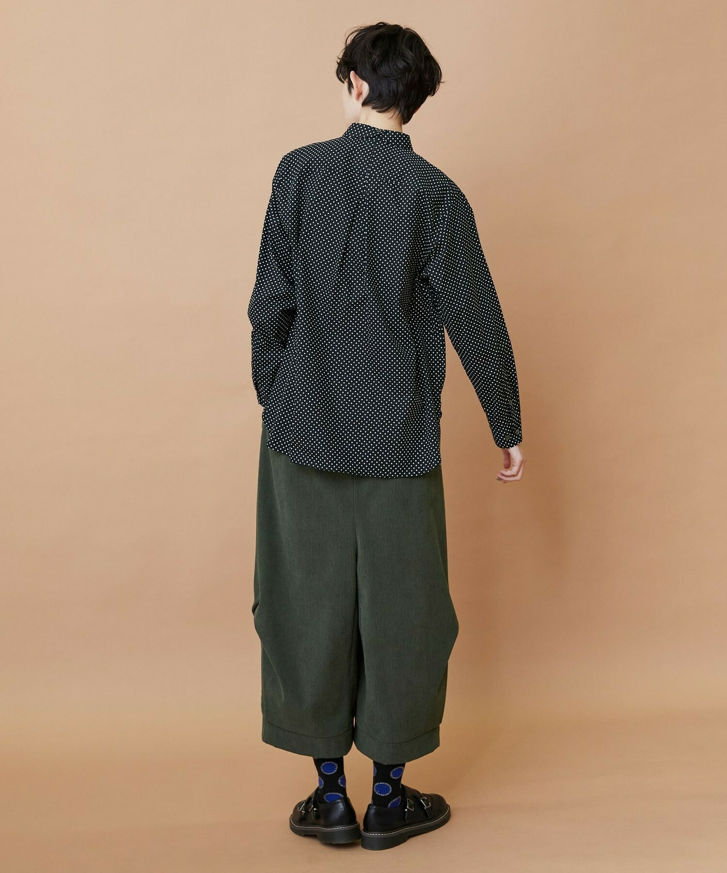 【FRAPBOIS】ニュースカラシャツ 詳細画像 ブラック 20