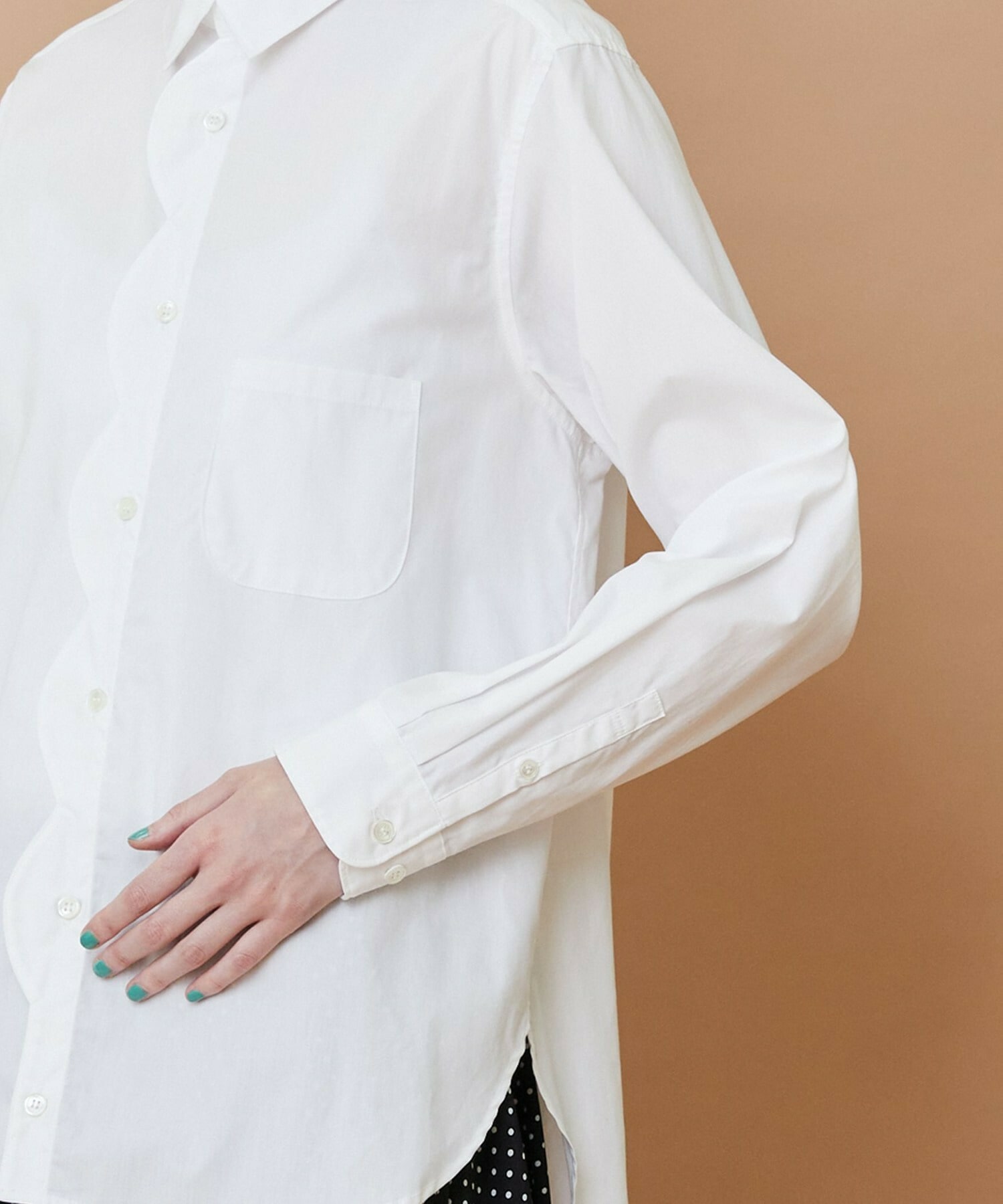 【FRAPBOIS】ニュースカラシャツ 詳細画像 ブラック 3