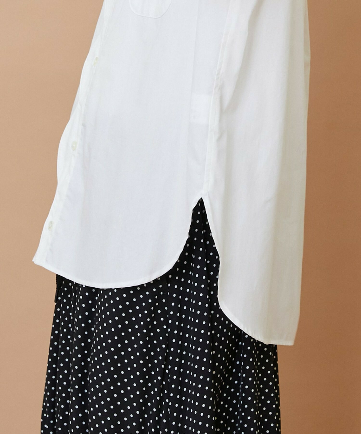 【FRAPBOIS】ニュースカラシャツ 詳細画像 ブラック 4