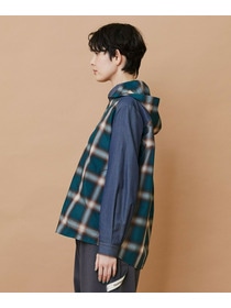 【FRAPBOIS】オンブレー シャツブルゾン 詳細画像 ベージュ 1