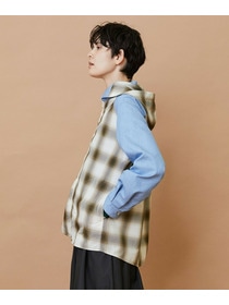 【FRAPBOIS】オンブレー シャツブルゾン 詳細画像 ベージュ 12