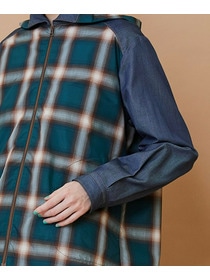 【FRAPBOIS】オンブレー シャツブルゾン 詳細画像 ベージュ 3