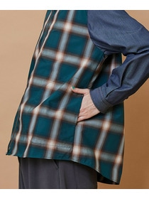 【FRAPBOIS】オンブレー シャツブルゾン 詳細画像 ベージュ 4