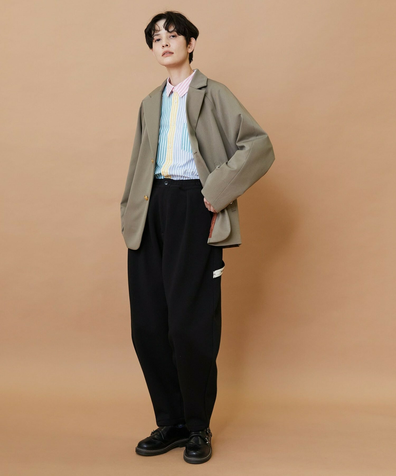 【FRAPBOIS】フィーバーシャツ 詳細画像 ブラック系その他 14