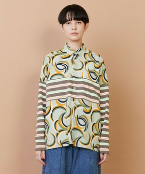 【FRAPBOIS】ウォーターサーフェス シャツ 詳細画像 ベージュ 1