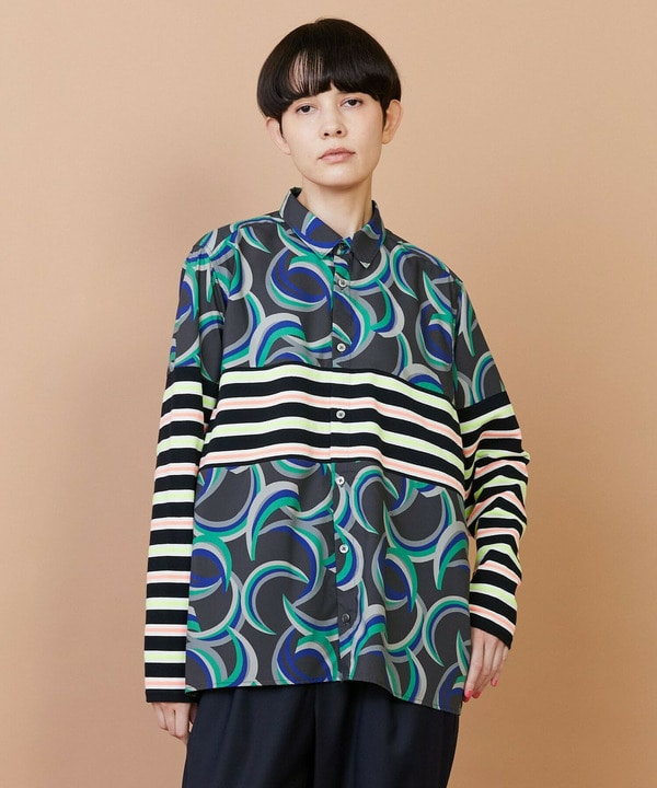 ウォーターサーフェス シャツ 詳細画像 チャコールグレー 1