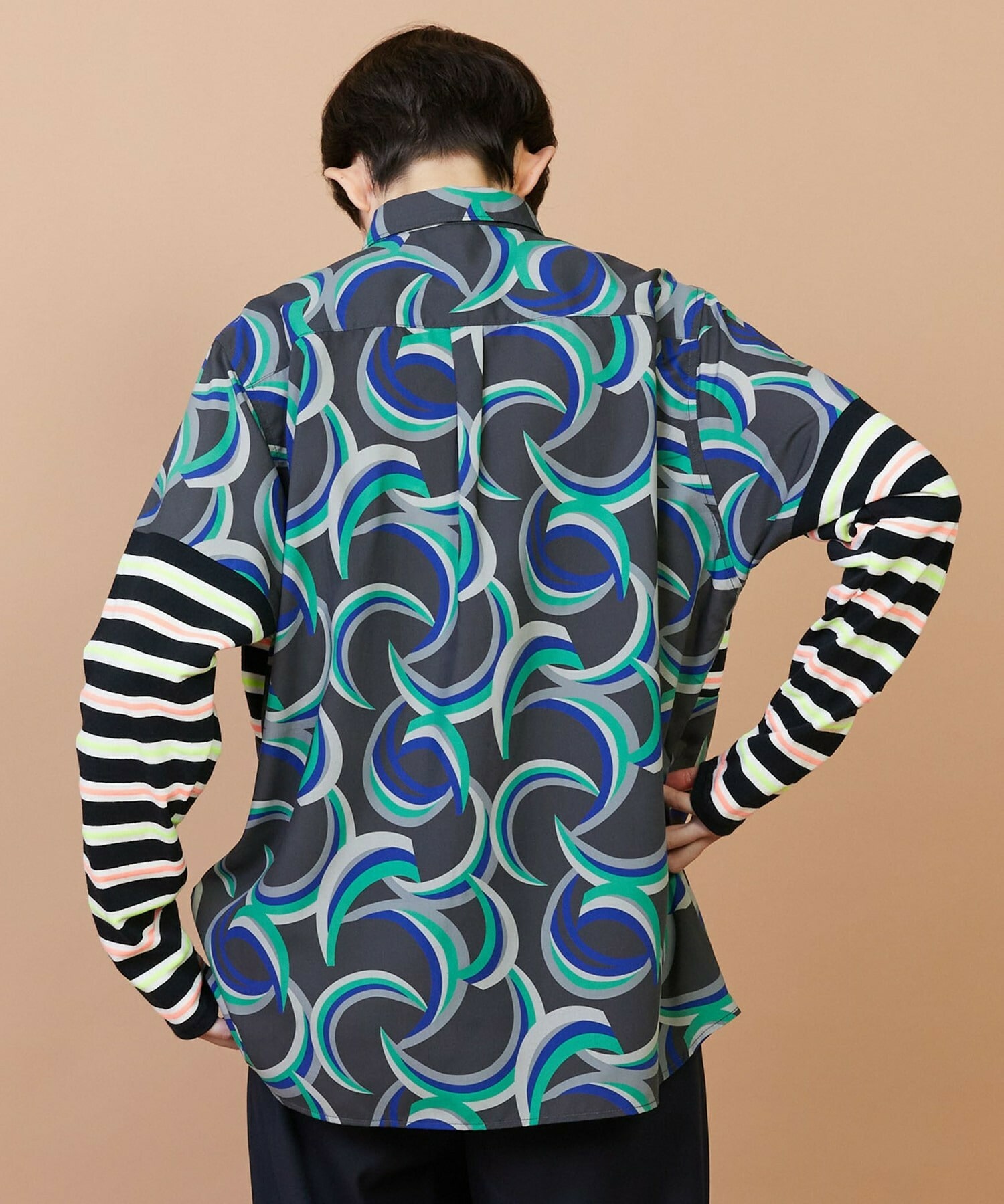 【FRAPBOIS】ウォーターサーフェス シャツ 詳細画像 チャコールグレー 14