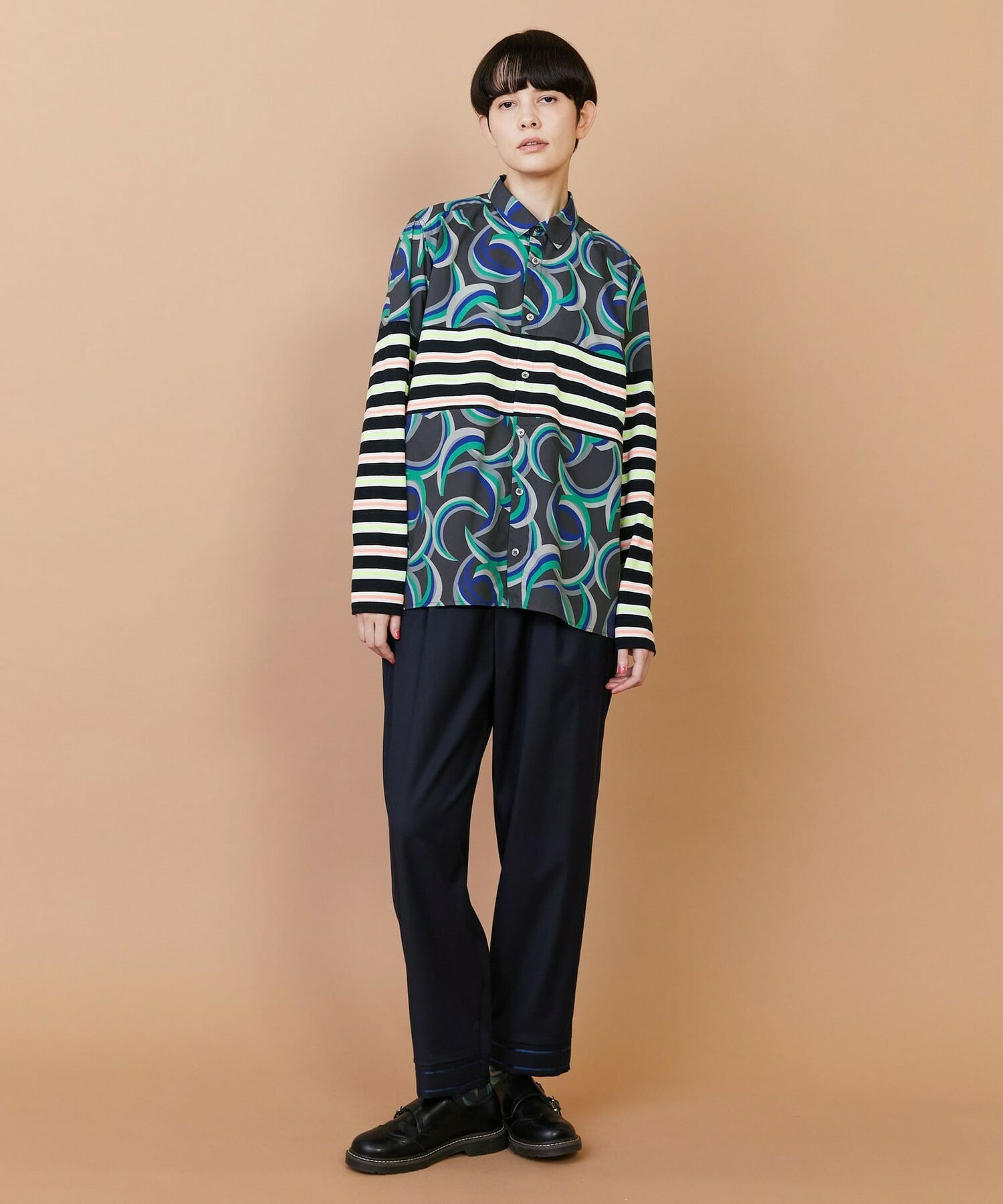 【FRAPBOIS】ウォーターサーフェス シャツ 詳細画像 チャコールグレー 15