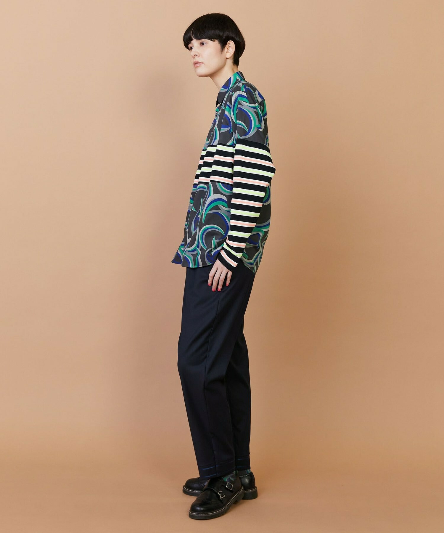 【FRAPBOIS】ウォーターサーフェス シャツ 詳細画像 チャコールグレー 17