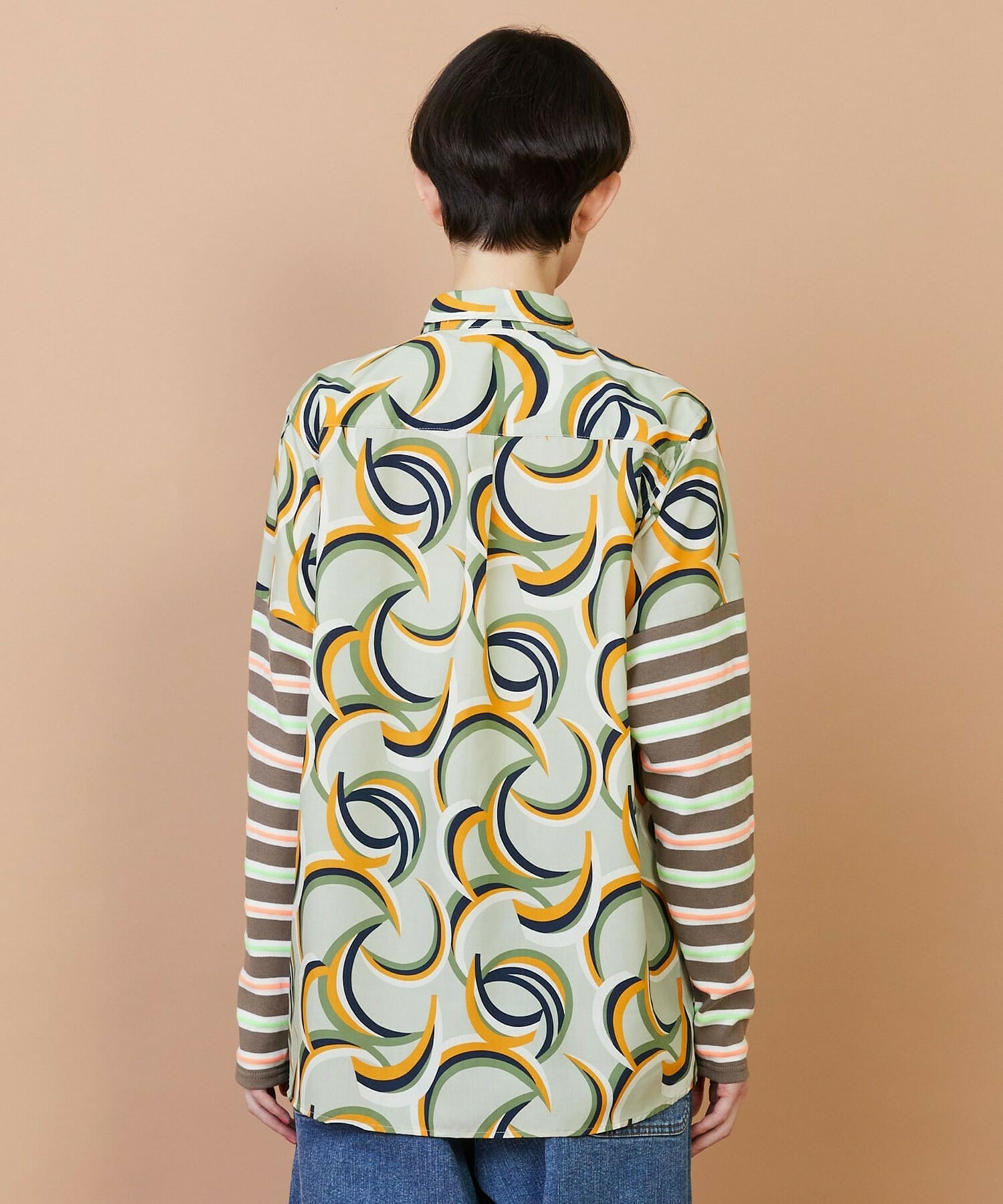 【FRAPBOIS】ウォーターサーフェス シャツ 詳細画像 チャコールグレー 2