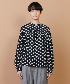 【FRAPBOIS】ドドット ブラウス 詳細画像 ブラック 1