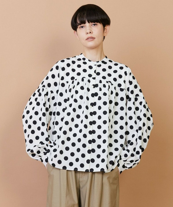 ドドット ブラウス 詳細画像 ホワイト 1