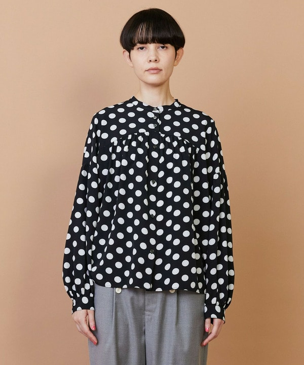 【FRAPBOIS】ドドット ブラウス