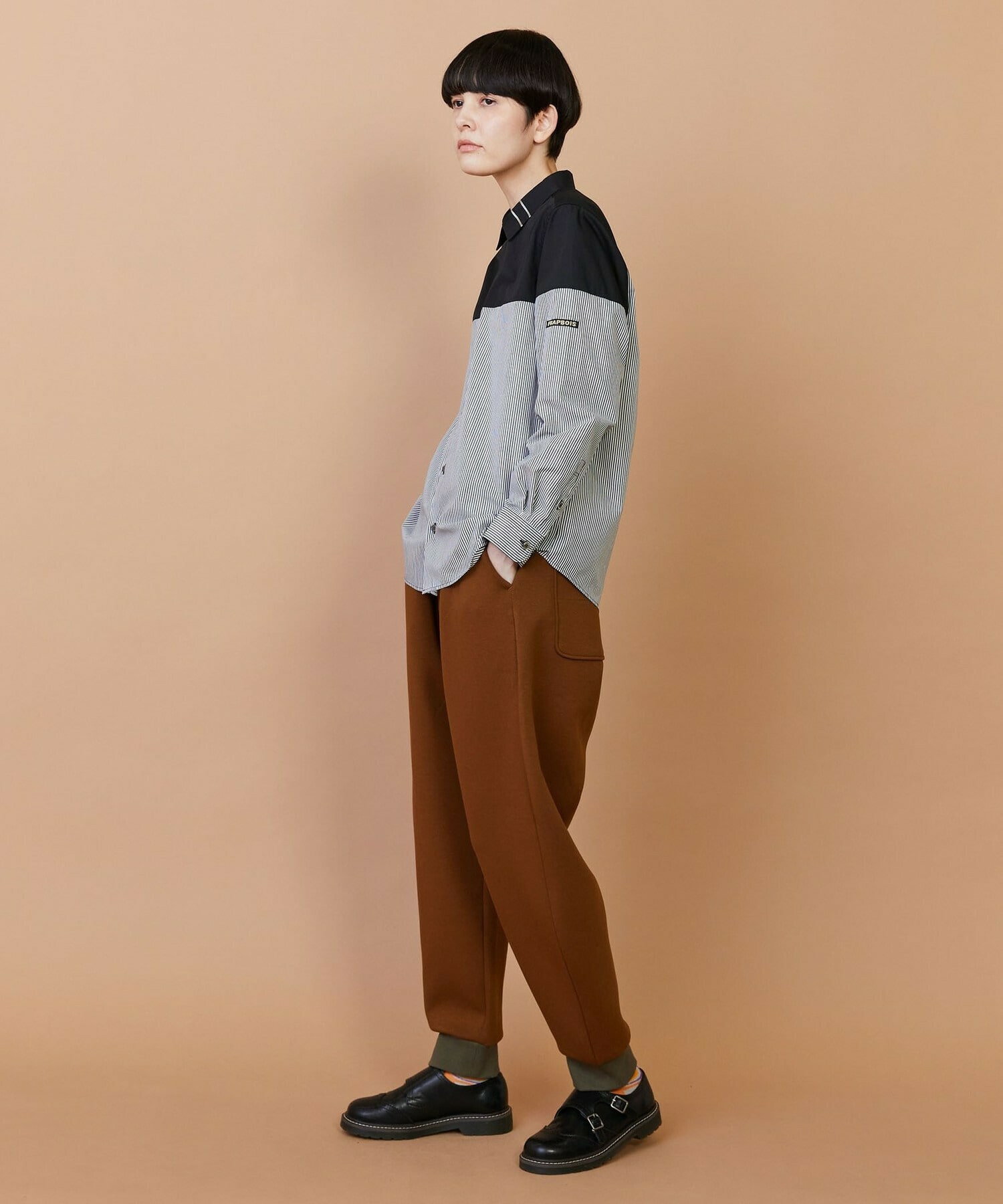 【FRAPBOIS】マリーンシャツ 詳細画像 ブラック 13