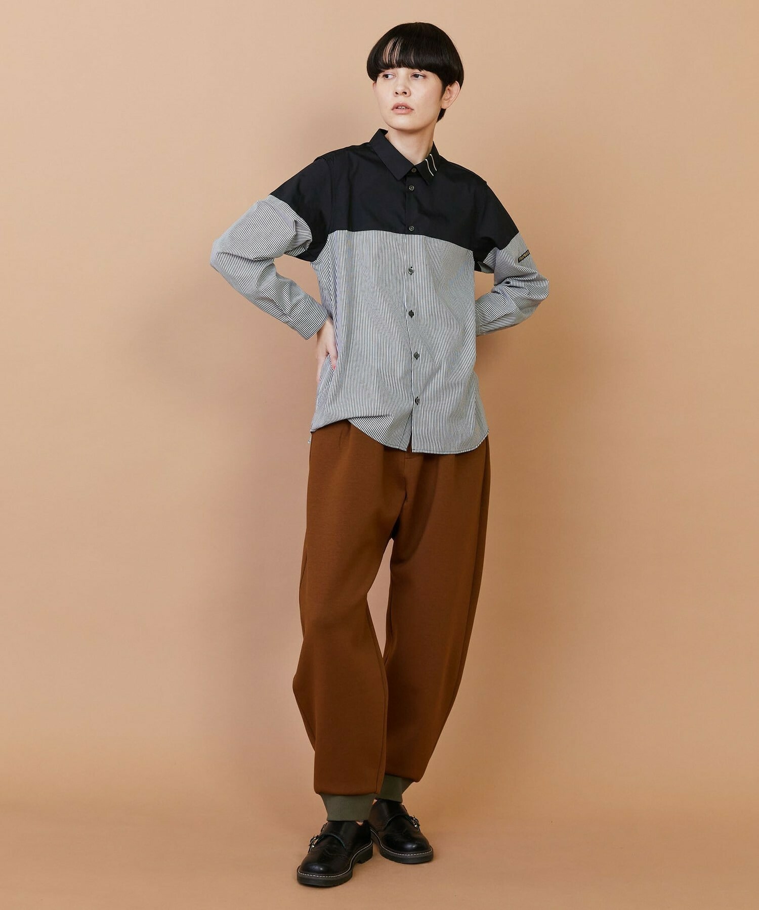 【FRAPBOIS】マリーンシャツ 詳細画像 ブラック 16