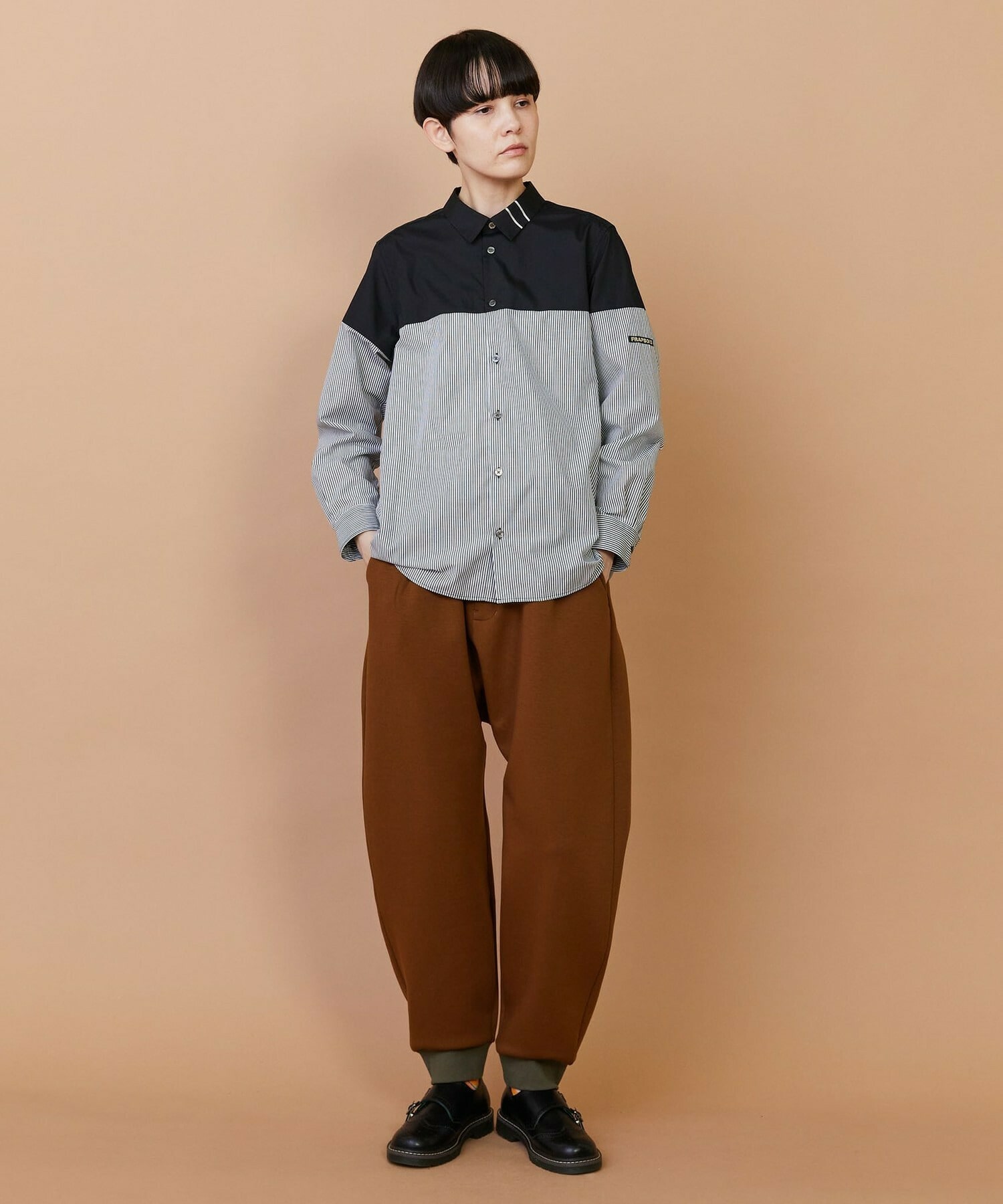 【FRAPBOIS】マリーンシャツ 詳細画像 ブラック 17