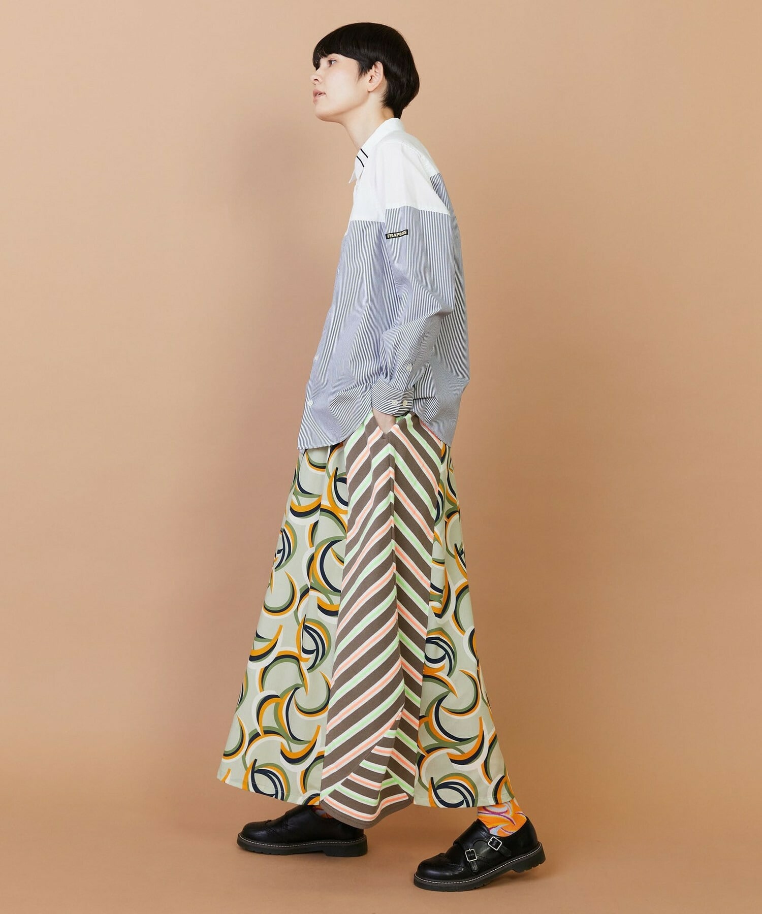 【FRAPBOIS】マリーンシャツ 詳細画像 ブラック 5