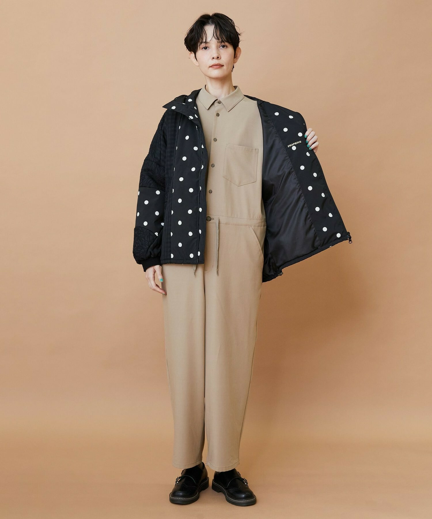 【FRAPBOIS】ミクドコート 詳細画像 ブラック 17