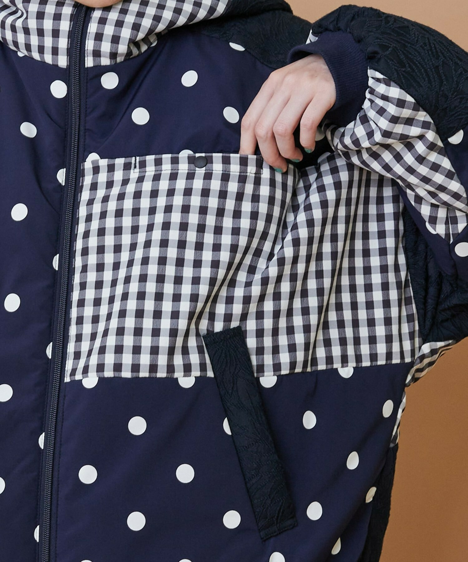 【FRAPBOIS】ミクドコート 詳細画像 ブラック 3