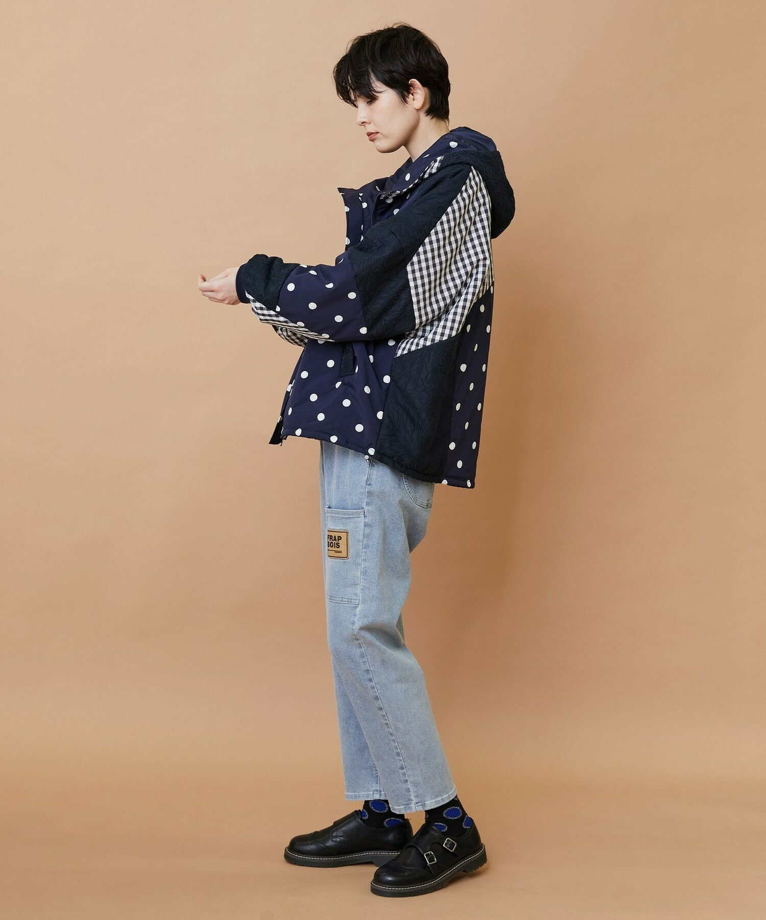 【FRAPBOIS】ミクドコート 詳細画像 ブラック 9