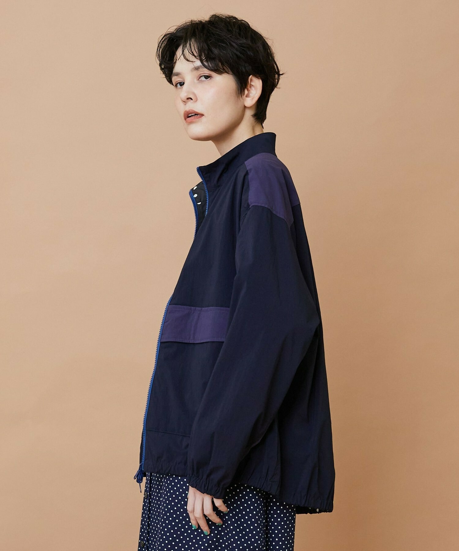 【FRAPBOIS】リバーノラック ブルゾン 詳細画像 ネイビー 19
